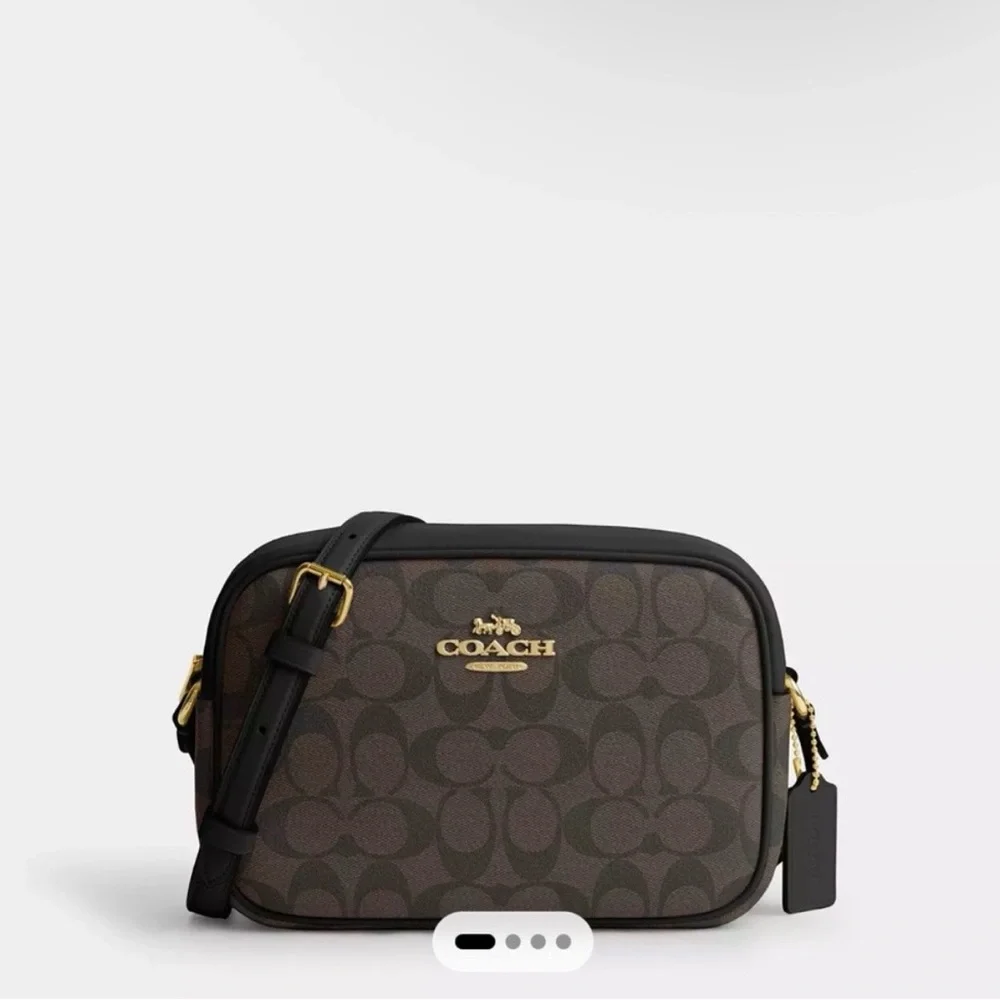 Coach Mini Jamie Camera Signature Belt Bag - Picture 1 of 6